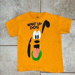 Disney Orange Pluto Graphic Tee